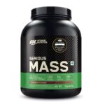 OPTIMUM NUTRITION (ON) Serious Mass High Protein High Calorie Weight Gainer Powder - Pack of 3 kg (Chocolate) with Vitamins and Minerals, Vegetarian