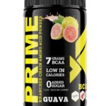 Bigflex Prime BCAA, 400Gm [Guava ] | Advanced Pre/Intra/Post Workout | 7Gm BCAA | Better Muscle Recovery | 33 Servings